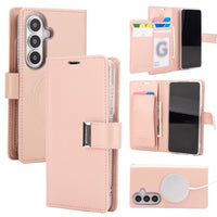 Mercury Rich Diary Case Cover With Magnetic Ring for Samsung Galaxy S26 Plus
