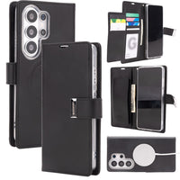 Mercury Rich Diary Case Cover With Magnetic Ring for Samsung Galaxy S26 Ultra
