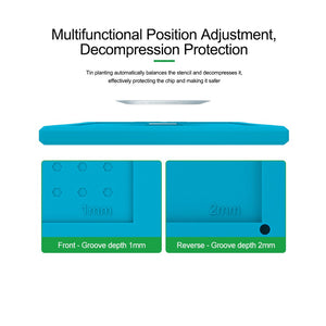 RELIFE RL-088 Tin-planted Universal Magnetic Base for Mobile Phone BGA Soldering Repair