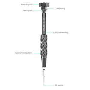 RELIFE RL-728B Magnetic-Absorbed Screwdriver Kit with Small Transparent Suction Cup for Notebook/Laptop Repair