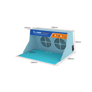 SUNSHINE S-917C Mini High-purity Dust-free Workbench with Dual Light for Detecting LCD Screens