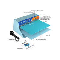 SUNSHINE S-917C Mini High-purity Dust-free Workbench with Dual Light for Detecting LCD Screens
