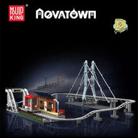 Mould King 16052 Urban Railcar Aovatown with motors Model 1488 pcs
