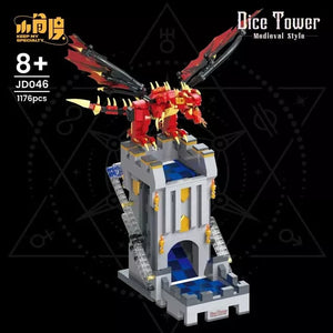 JIESTAR Small Angle JD046 Dungeons & Dragons D&D Dice Tower Building Block 1176pcs