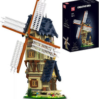 Mould King 10060 Streetview Medieval Windmill Building Technology Clamp Block