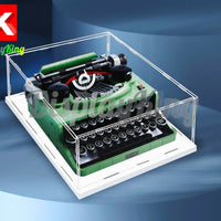 Display King -Acrylic display case for LEGO® Ideas Typewriter 21327