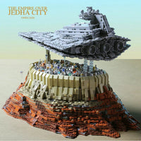 5162PCS Star Destroyer Empire Ship Over Jedha City Building Block Model New
