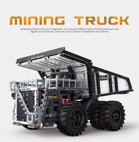 MOULD KING 13170 Liebher Terex T284 Mining Excavator Dump Truck 2044 PCS Gift
