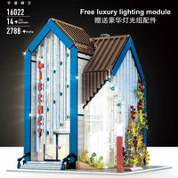 Mould King MOC 16022 Modern Library building block lights power 2788pces Toy
