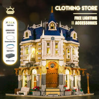 MOULD KING 11005 Costume Shop with Light Modular Building Block 2805PCS Gift Toy
