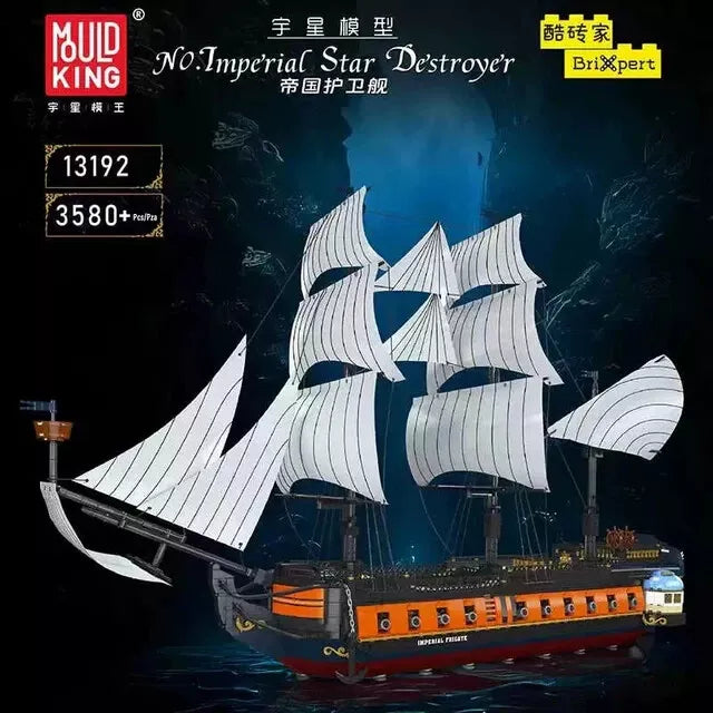 Mould King 13192 No.Imperial Star Destroye'r Building Block Toy 3580pc