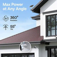 Baseus Security A1 Solar Panel -White
