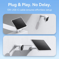 Baseus Security A1 Solar Panel -White

