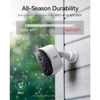 Baseus Security N1 Plus Series Outdoor Camera 2K-White
