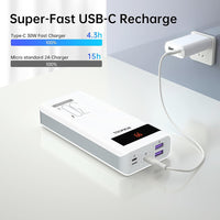 Romoss Sense 6PS Pro 30W 20000mAh Super Fast Charge Power Bank-White
