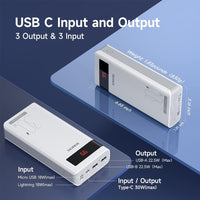 Romoss Sense 8PS Pro 30W 30000mAh Power Bank-White
