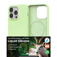 Liquid Silicone Case Cover with Magnetic Ring
