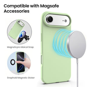 iPhone 17 Air REDEFINE Liquid Silicone Case Cover with Magnetic Ring