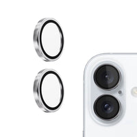 iPhone 17 Kinglas Metal Ring HD Tempered Glass Camera Lens Protector Film
