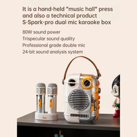 Divoom Spark-Pro Bluetooth Portable Speaker Karaoke Speaker

