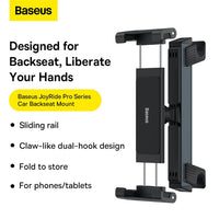 Baseus JoyRide Pro Backseat Car Mount-Black
