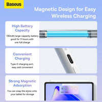 Baseus Smooth Writing 2 Series Stylus with LED Indicators SXBC060302-White
