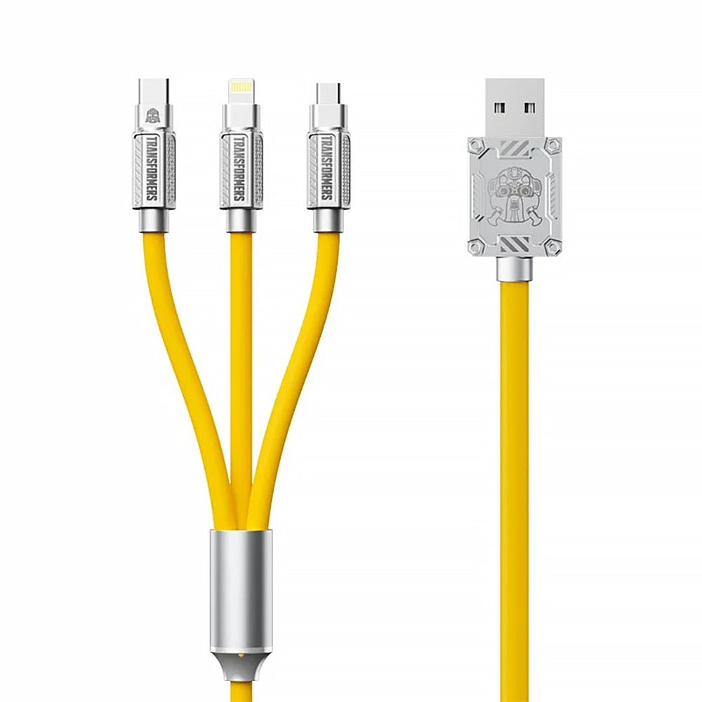 Transformers F-A03 Fast Charging Data 3 in 1 Cable