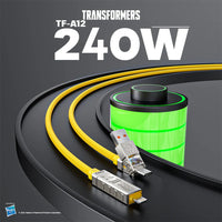 Transformers TF-A12 Deformed 4 in1 Charging Cable 240W
