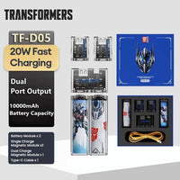 Transformers TF-D05 Removable Battery Charger Magnetic Power Bank 5000mAh
