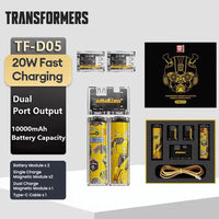 Transformers TF-D05 Removable Battery Charger Magnetic Power Bank 5000mAh
