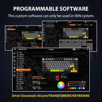 Transformers GK03 Wireless Mechanical Keyboard