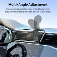 REDEFYNE VT104M Metal Arm Magnetic Car Mount
