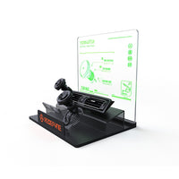 REDEFYNE Car Phone Holder Display Stand with Illuminated Back Panel
