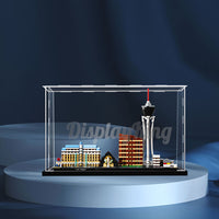 Display King -Acrylic display case for LEGO® Architecture Las Vegas 21047
