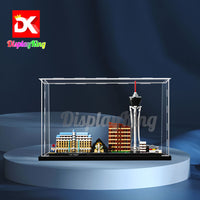 Display King -Acrylic display case for LEGO® Architecture Las Vegas 21047
