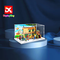 Display King -Acrylic display case for LEGO® 123 Sesame Street 21324
