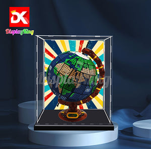 Display King -Acrylic display case for LEGO® The Globe 21332