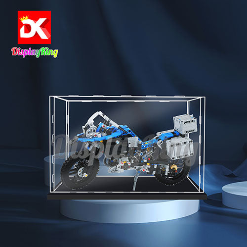 Display King -Acrylic display case for LEGO® BMW R 1200 GS Adventure 42063