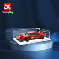 Display King - Acrylic Display Case for LEGO® Ferrari 488 GTE “AF Corse #51” 42125
