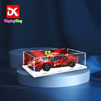 Display King - Acrylic Display Case for LEGO® Ferrari 488 GTE “AF Corse #51” 42125
