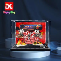 Display King - Acrylic display case for Lego Disney Mickey Mouse & Minnie Mouse Character 43179
