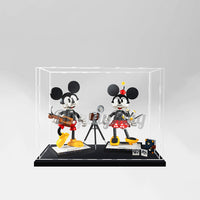 Display King - Acrylic display case for Lego Disney Mickey Mouse & Minnie Mouse Character 43179
