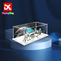 Display King - Acrylic display case for Lego Lunar Research Base 60350
