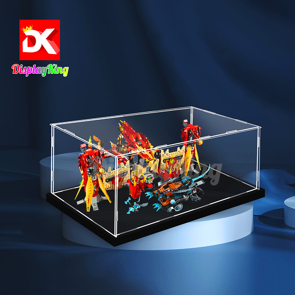 Display King - Acrylic  display case  for LEGO® Flying Phoenix Fire Temple 70146