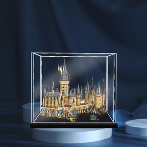 Display King - Acrylic display case  for Lego Hogwarts Castle 71043 3mm Thickness dust-Free and Crystal Clear Display case with Screw