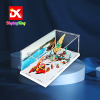 Display King - Acrylic  display case  for LEGO® Catamaran Sea Battle 71748
