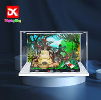 Display King -Acrylic display case for LEGO® Dagobah Jedi Training Diorama 75330
