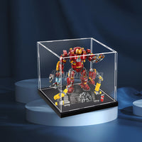 Display King - Acrylic display case for Lego®  Marvel Super Heroes The Hulkbuster 76105
