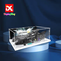 Display King - Acrylic display case with lettering for LEGO® Batmobile 76139