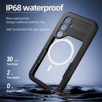 Redpepper Dot+ IP68 Waterproof Case with Magnetic Ring for Samsung Galaxy
